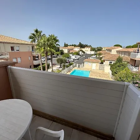 Appartement Moderne En Residence Avec Piscine Meze Exterior photo