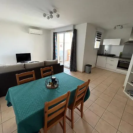 Appartement neuf en résidence avec piscine Mèze Extérieur photo